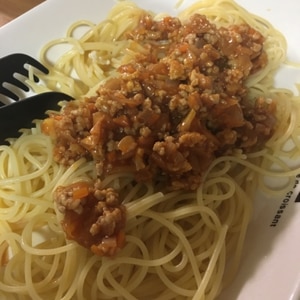 ケチャップで簡単☆ミートスパゲッティ